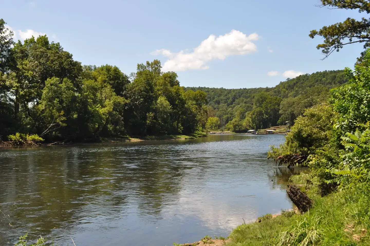 Camper-submitted photo at Dam - Quarry near Norfork, AR