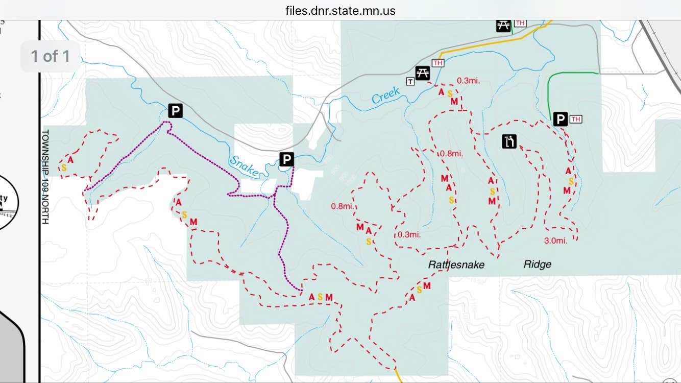 Camper-submitted photo at Snake River Campground near Brook Park, MN