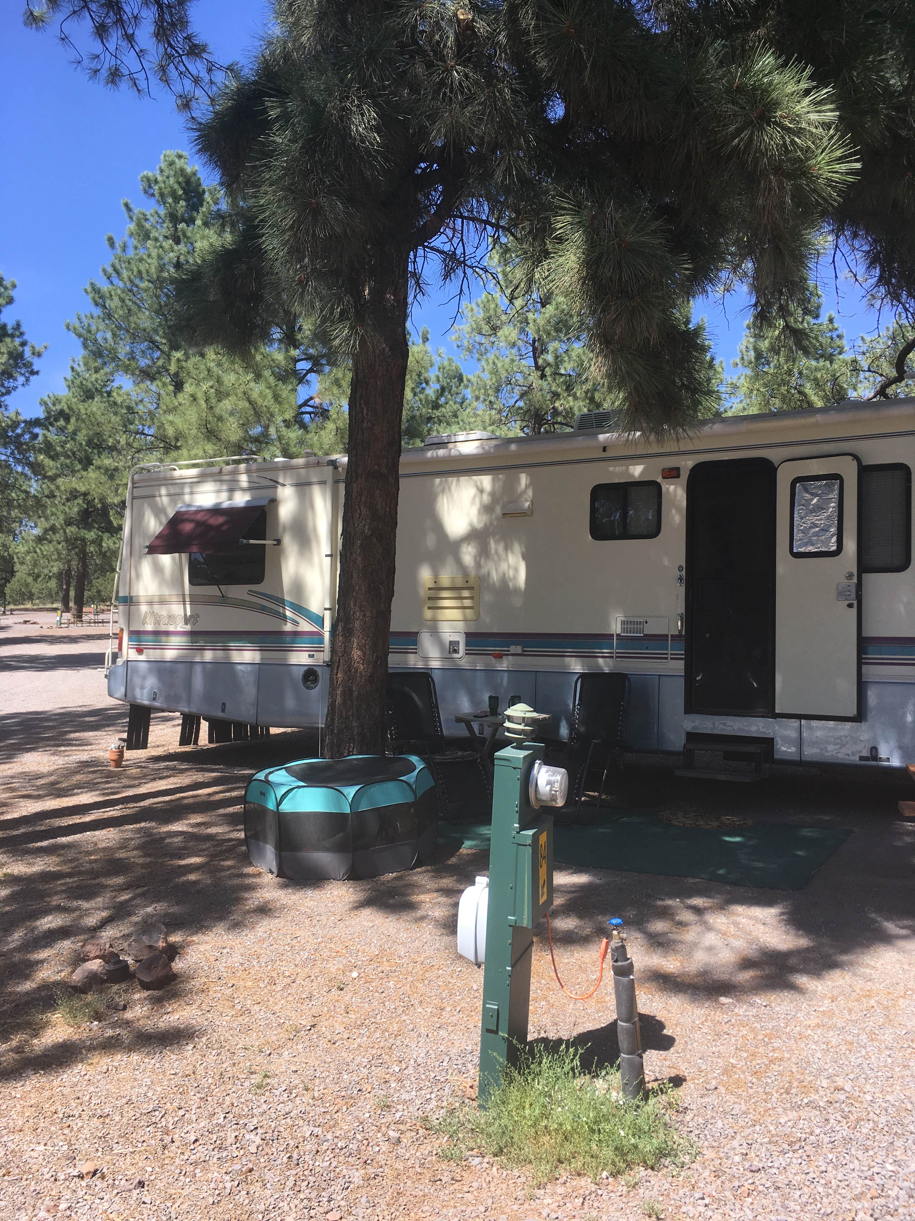 Dave N.'s photo of rv camping at Williams-Circle Pines KOA near Williams, AZ