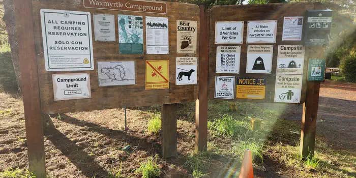 Camper submitted image from Waxmyrtle Campground