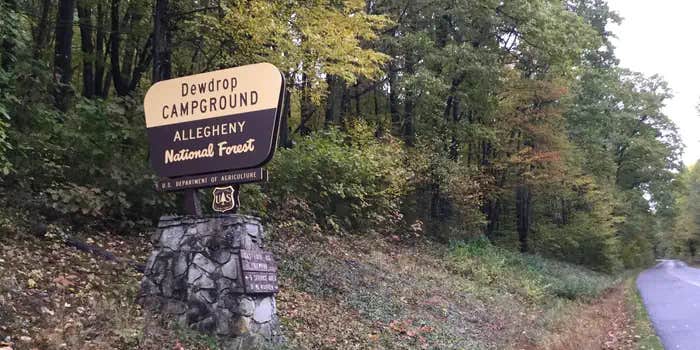 Camper submitted image from Dewdrop