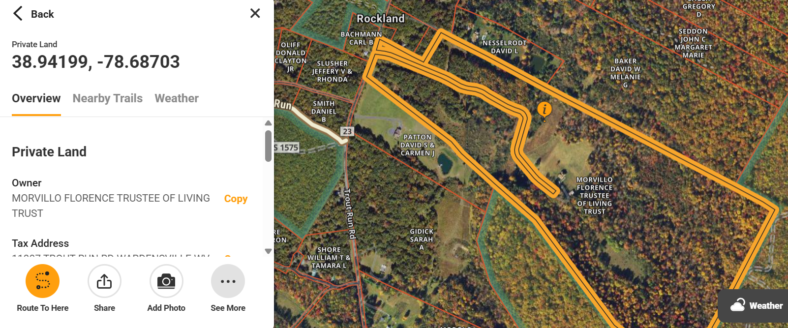 Camper submitted image from Trout Run / Great North Mountain - 1