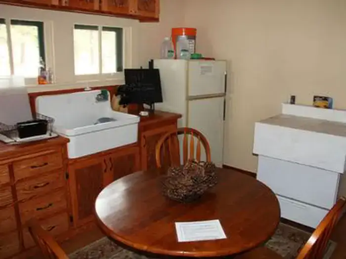 Camper-submitted photo at Warm Springs Guard Station near Lowman, ID