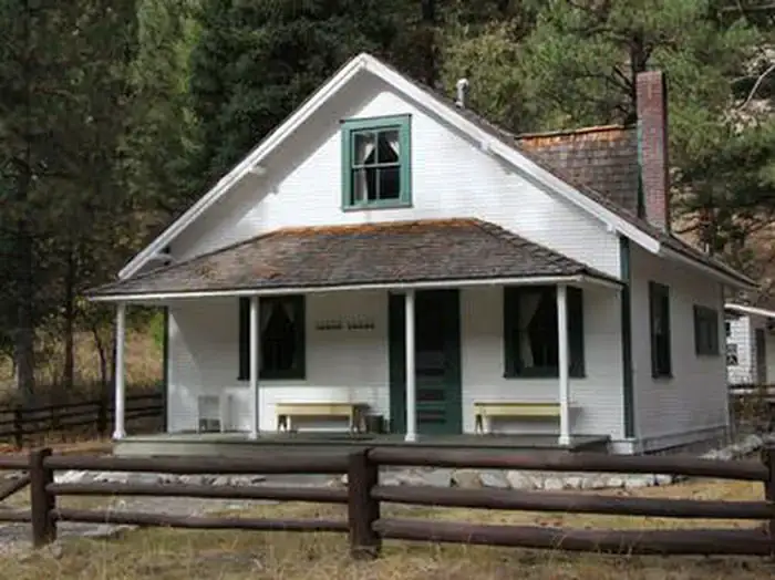 Camper-submitted photo at Warm Springs Guard Station near Lowman, ID