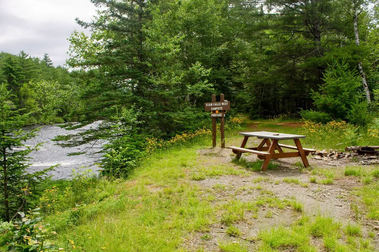 Camper-submitted photo at Haskell Campsite — Katahdin Woods And Waters National Monument near Mapleton, ME