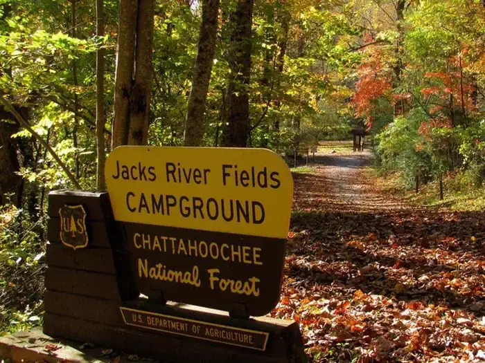 Camper-submitted photo at Jacks River Fields Campground — Chattahoochee Oconee National Forest near Etowah, TN