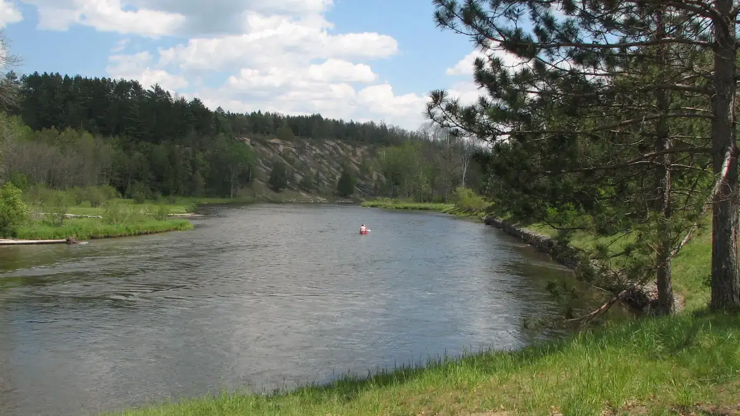 Camper-submitted photo at Gabions Campground — Huron Manistee National Forests near Curran, MI
