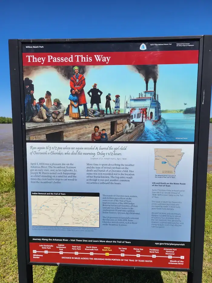 Camper-submitted photo at Willow Beach near Hensley, AR