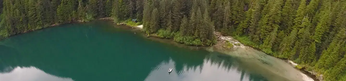 Camper-submitted photo at Baranof Lake Cabin near Sitka, AK