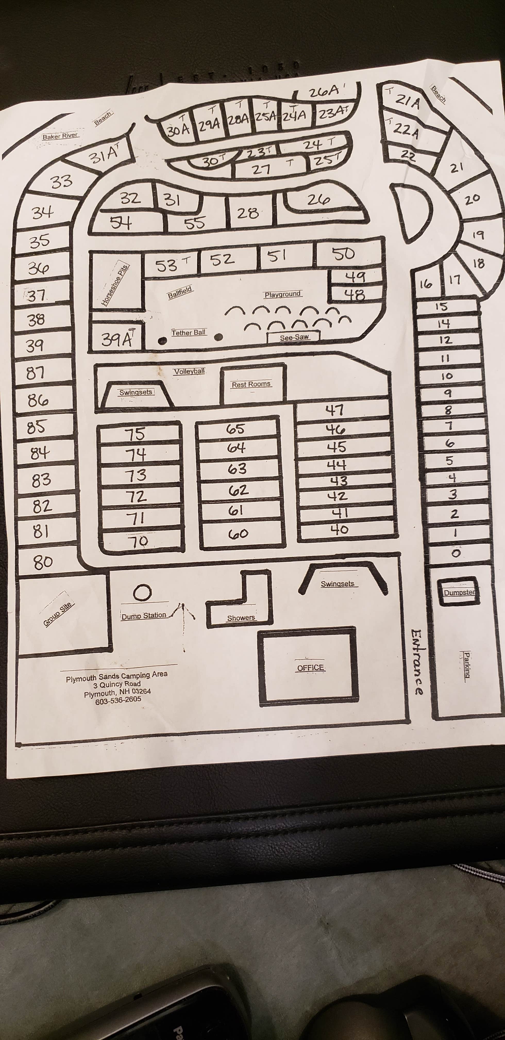 Camper-submitted photo at Plymouth Sands Camping Area near Dorchester, NH