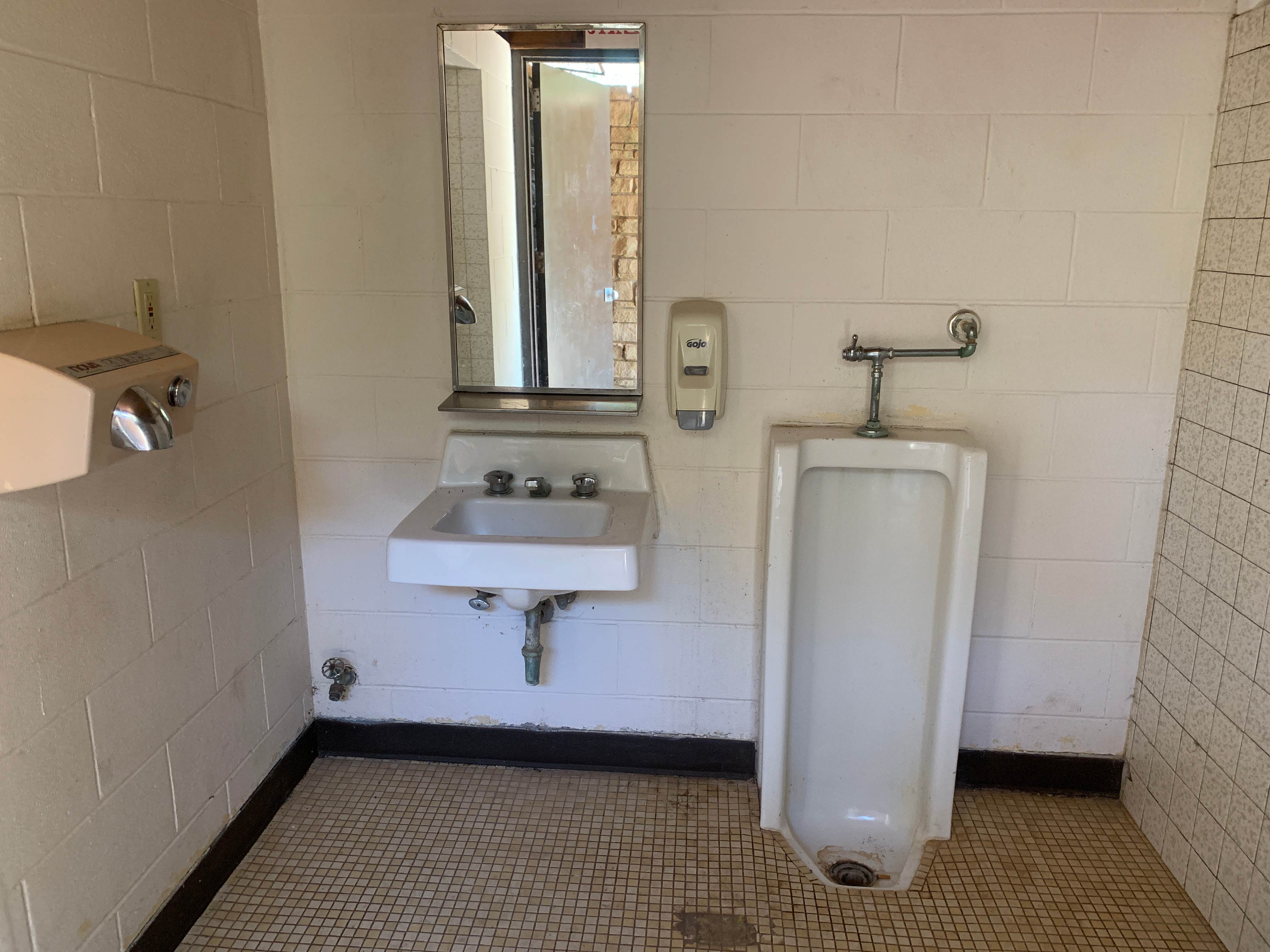 Men's restroom