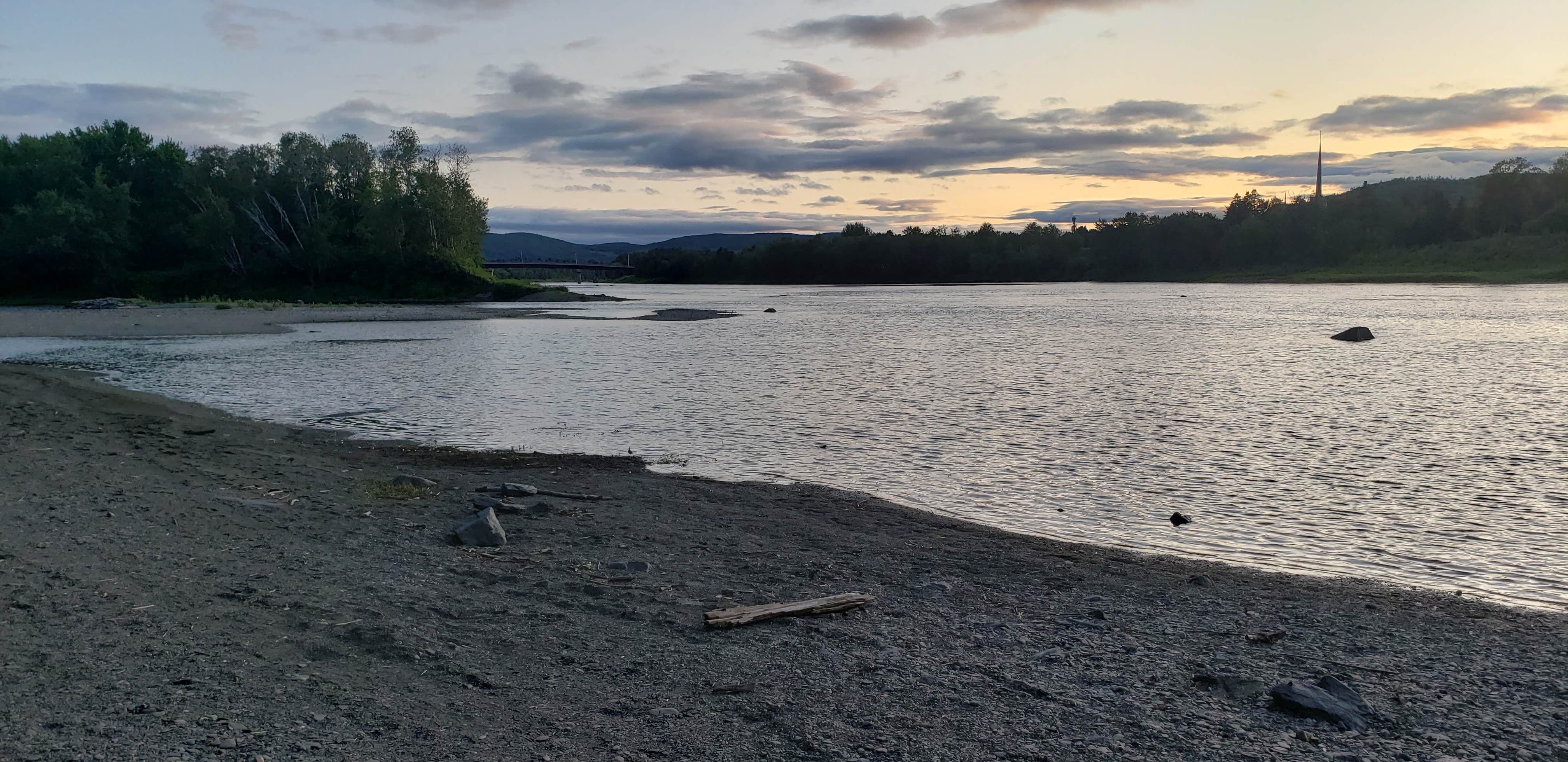 Camper-submitted photo at Fort Kent RV Park at Riverside Park near Limestone, ME
