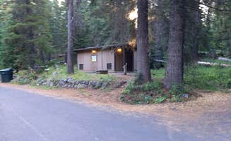 Jeff C.'s photo of glamping accommodations at Diamond Lake near Crater Lake National Park