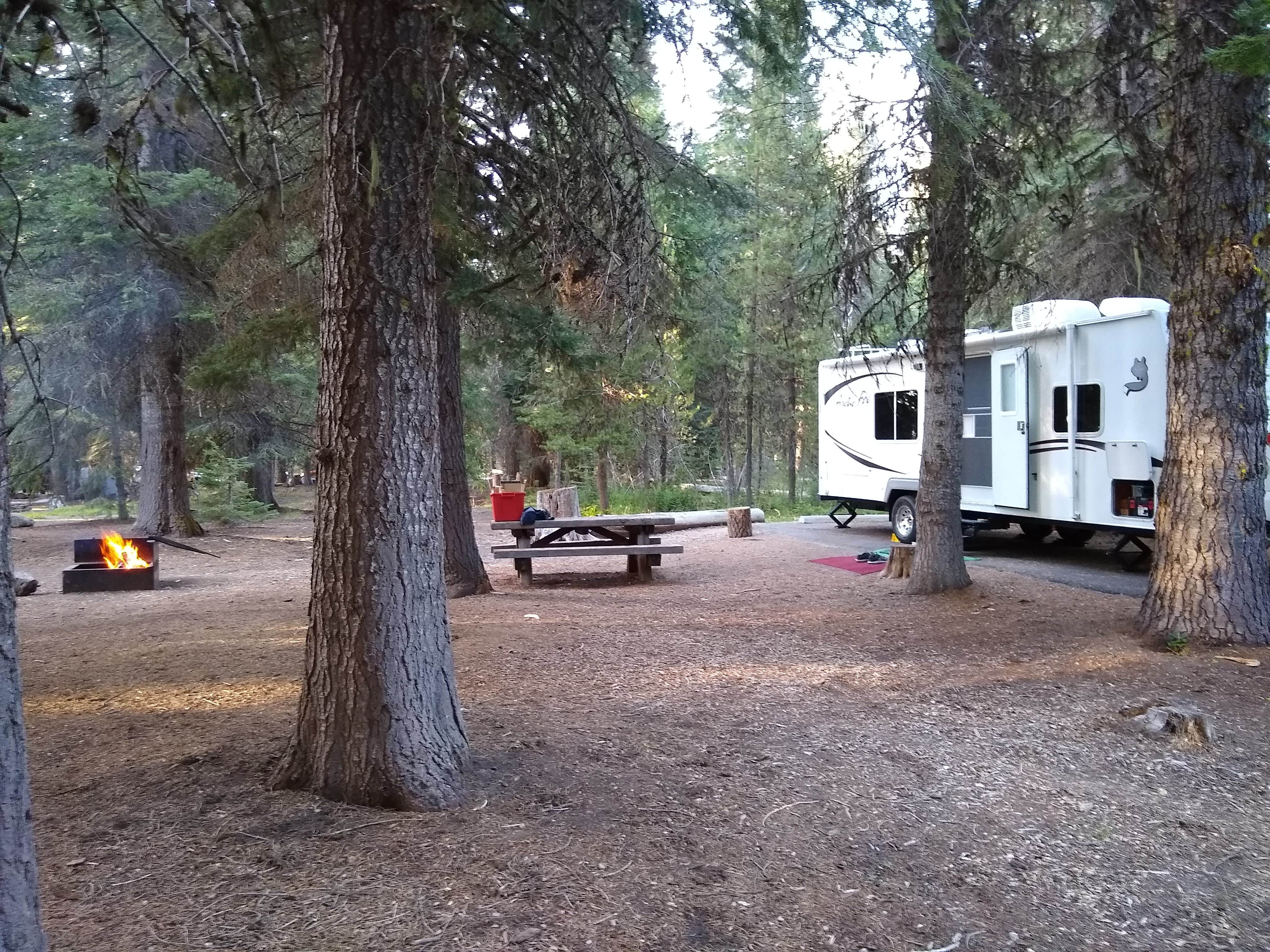 Our spacious campsite A5