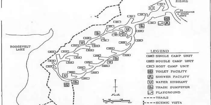 Camper submitted image from Roosevelt Lake - Cholla Campground