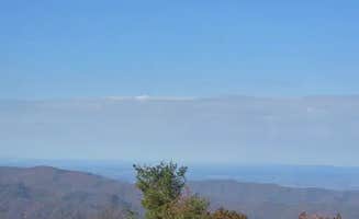 Clone 42 J.'s photo of a dispersed camping area at Beauty Spot Gap on Unaka Mountain near Black Mountain, NC