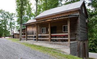 Jennifer B.'s photo of a cabin at River Expeditions Campsites near Scarbro, WV