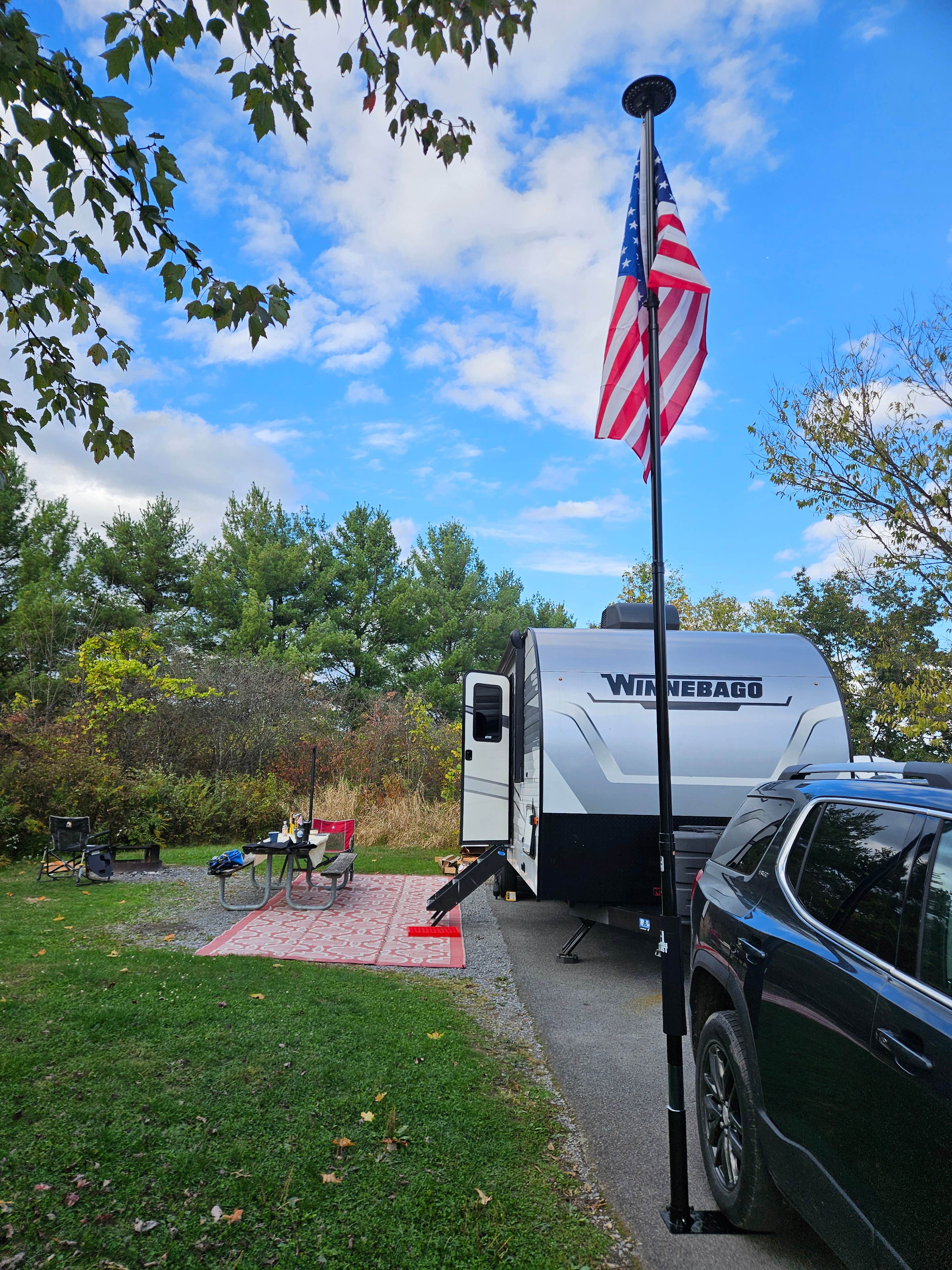 Graham S.'s photo of rv camping at Russell P Letterman Campground — Bald Eagle State Park near Lock Haven, PA