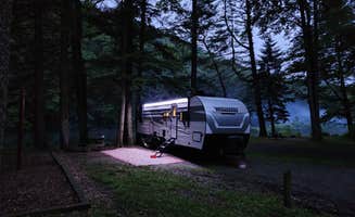 Graham S.'s photo of rv camping at Lower Campground — Kettle Creek State Park near Emporium, PA