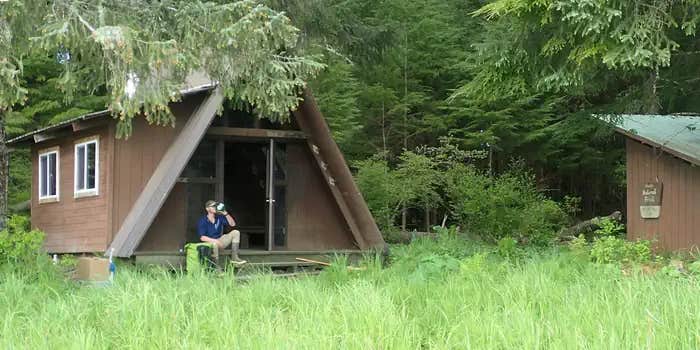 Camper submitted image from Salt Chuck East Cabin