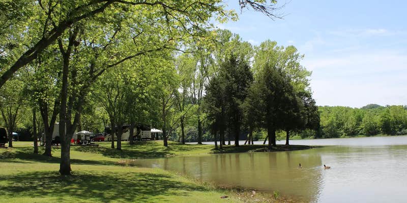 Camper submitted image from COE Cordell Hull Lake Salt Lick Creek Campground