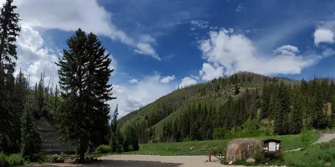 Camper submitted image from Manti-LaSal National Forest Big Rock Group Campground