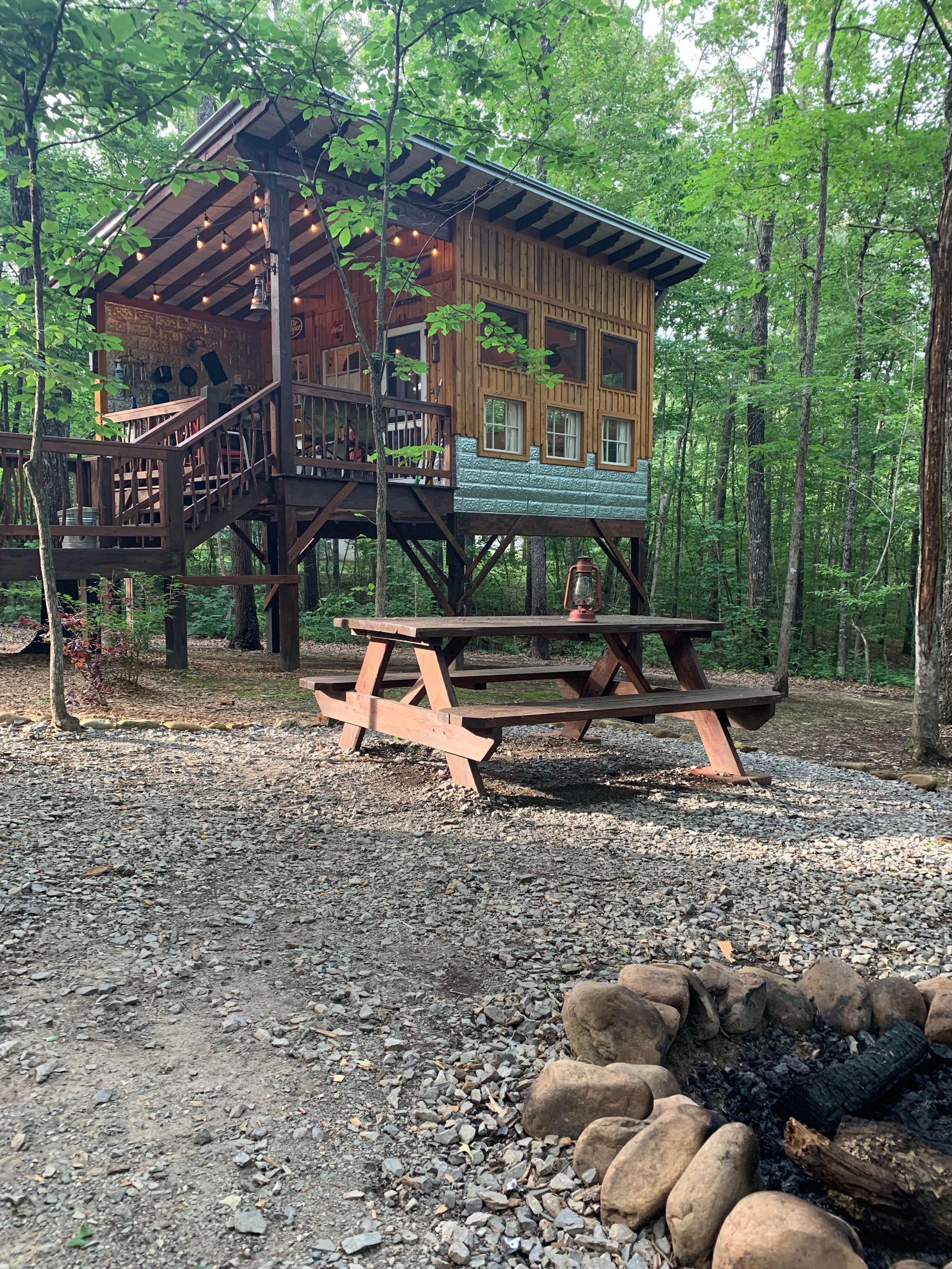 Nate H.'s photo of a cabin at Glamping at Deer Camp near Antioch, TN