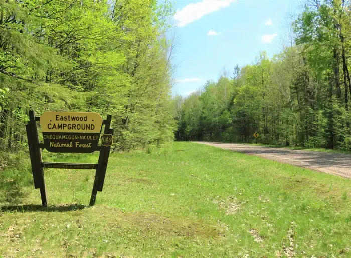 Camper-submitted photo at Eastwood NF Campground near Westboro, WI