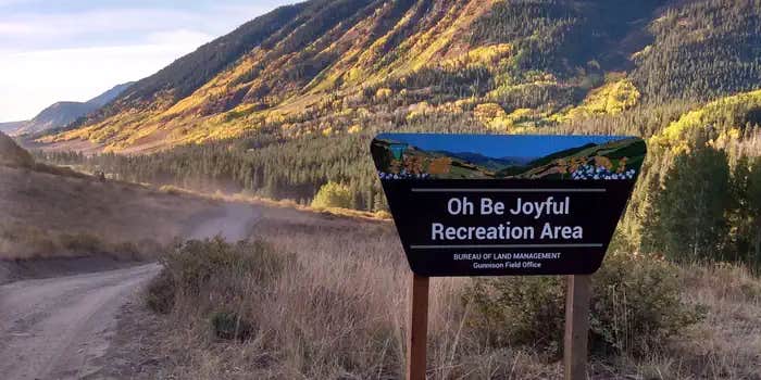 Camper submitted image from Oh Be Joyful Campground