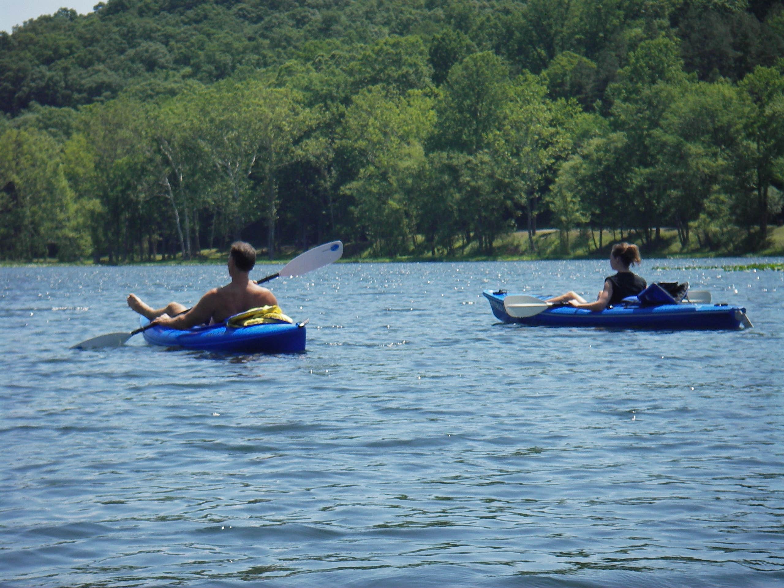Camper submitted image from Lake Hope State Park Campground - 4
