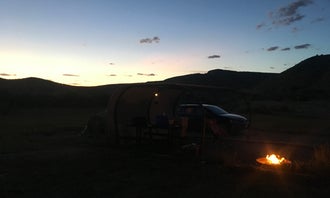 Camping near Duffy Mountain: Juniper Canyon, Maybell, Colorado