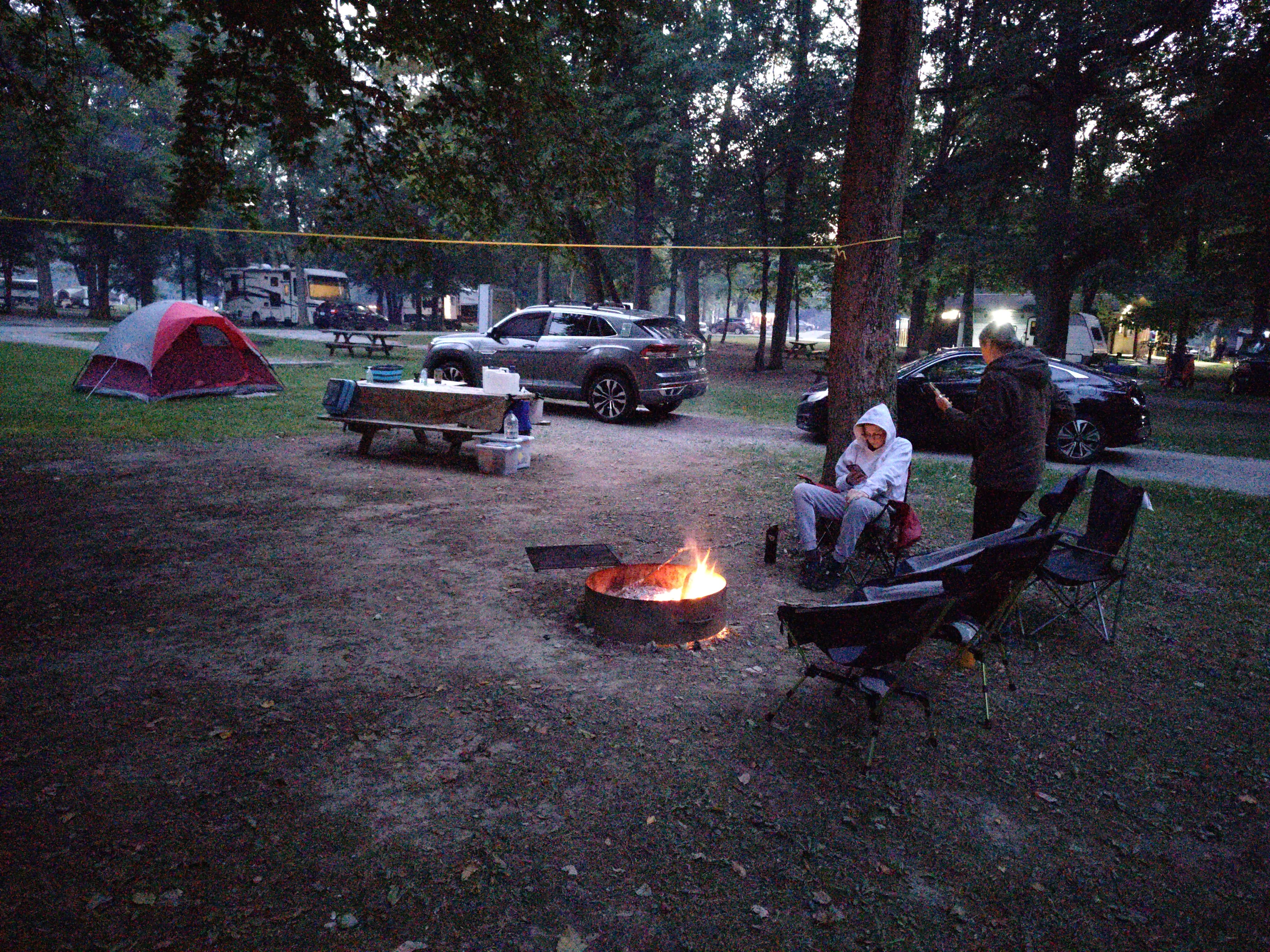 Kimberly T.'s photo at Chain O' Lakes State Park Campground near New Haven, IN