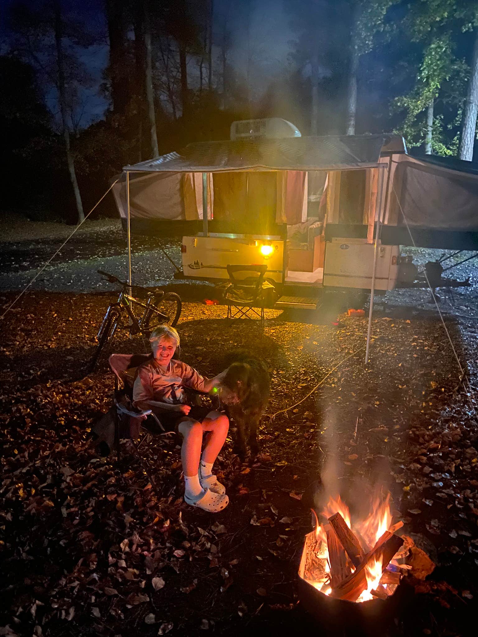 Camper-submitted photo at Lock and Dam / Coosa River County Park near Cave Spring, GA