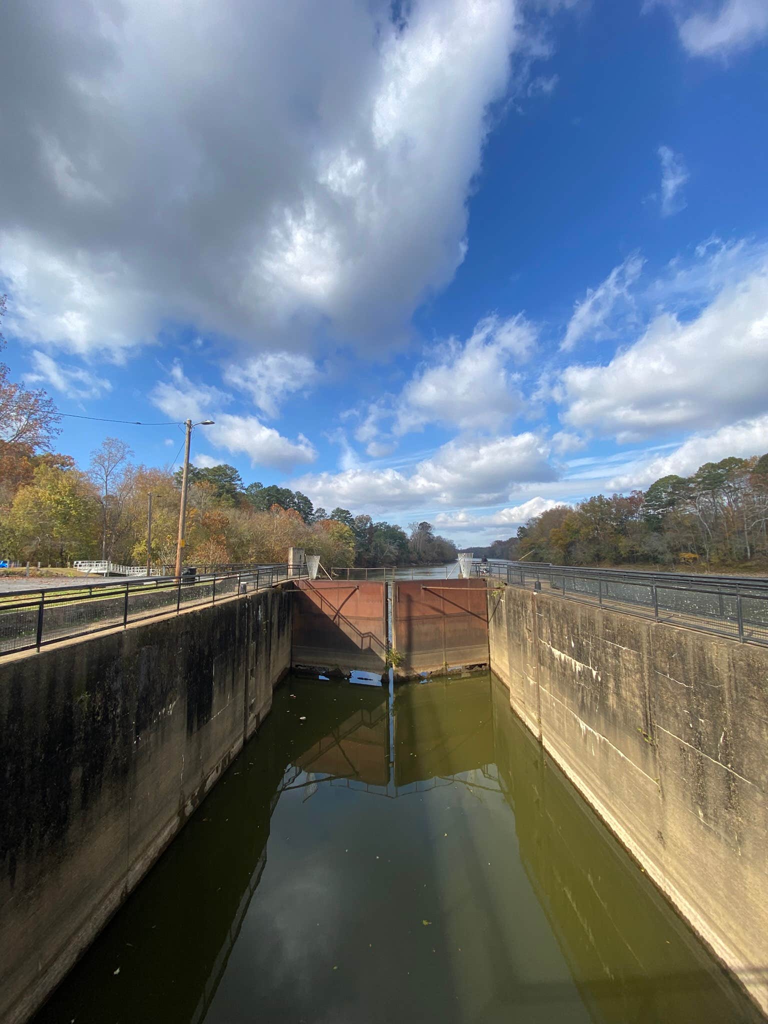 Camper-submitted photo at Lock and Dam / Coosa River County Park near Cave Spring, GA