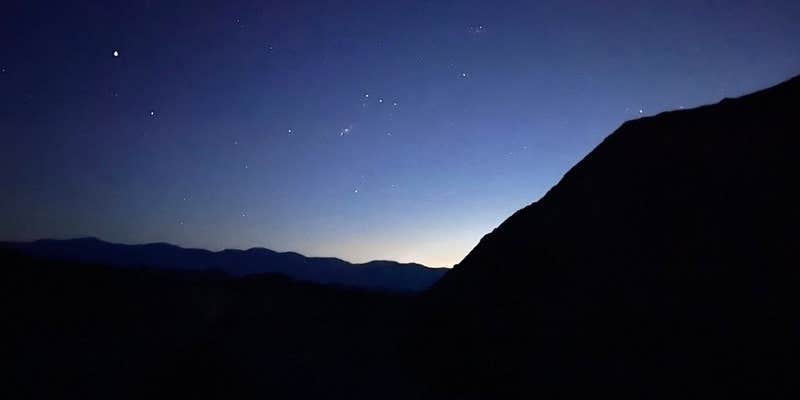 Camper submitted image from Hole in the Wall Backcountry Sites — Death Valley National Park