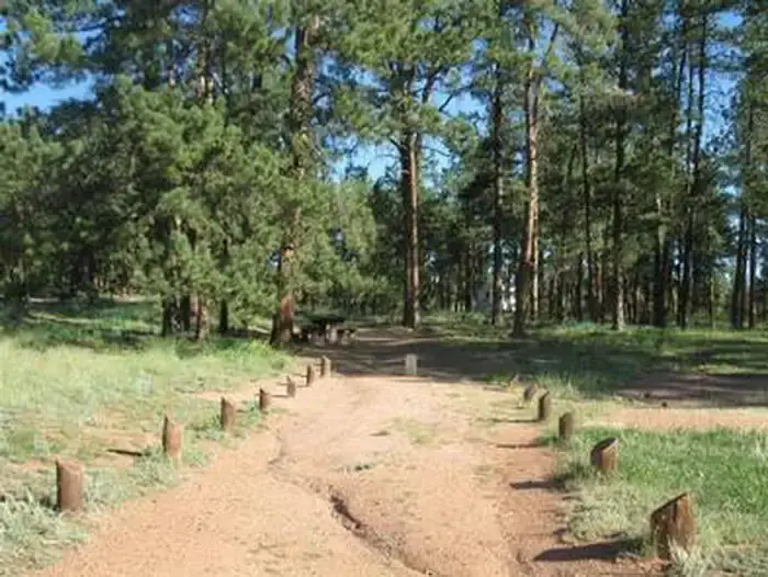 Camping near Pikes Valley Ranch: Painted Rocks, Woodland Park, Colorado