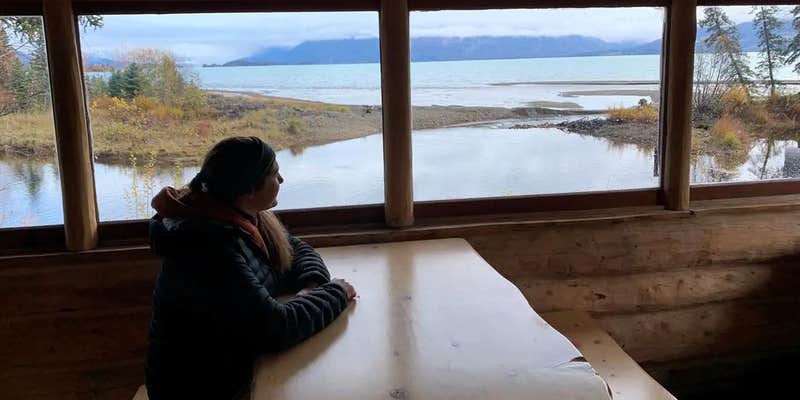 Camper submitted image from Priest Rock Cabin — Lake Clark National Park & Preserve