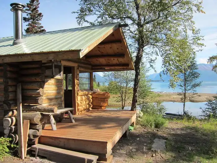 Camper-submitted photo at Priest Rock Cabin — Lake Clark National Park & Preserve near Port Alsworth, AK