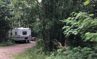 Allison K.'s photo of rv camping at Cascade River State Park Campground near Grand Marais, MN