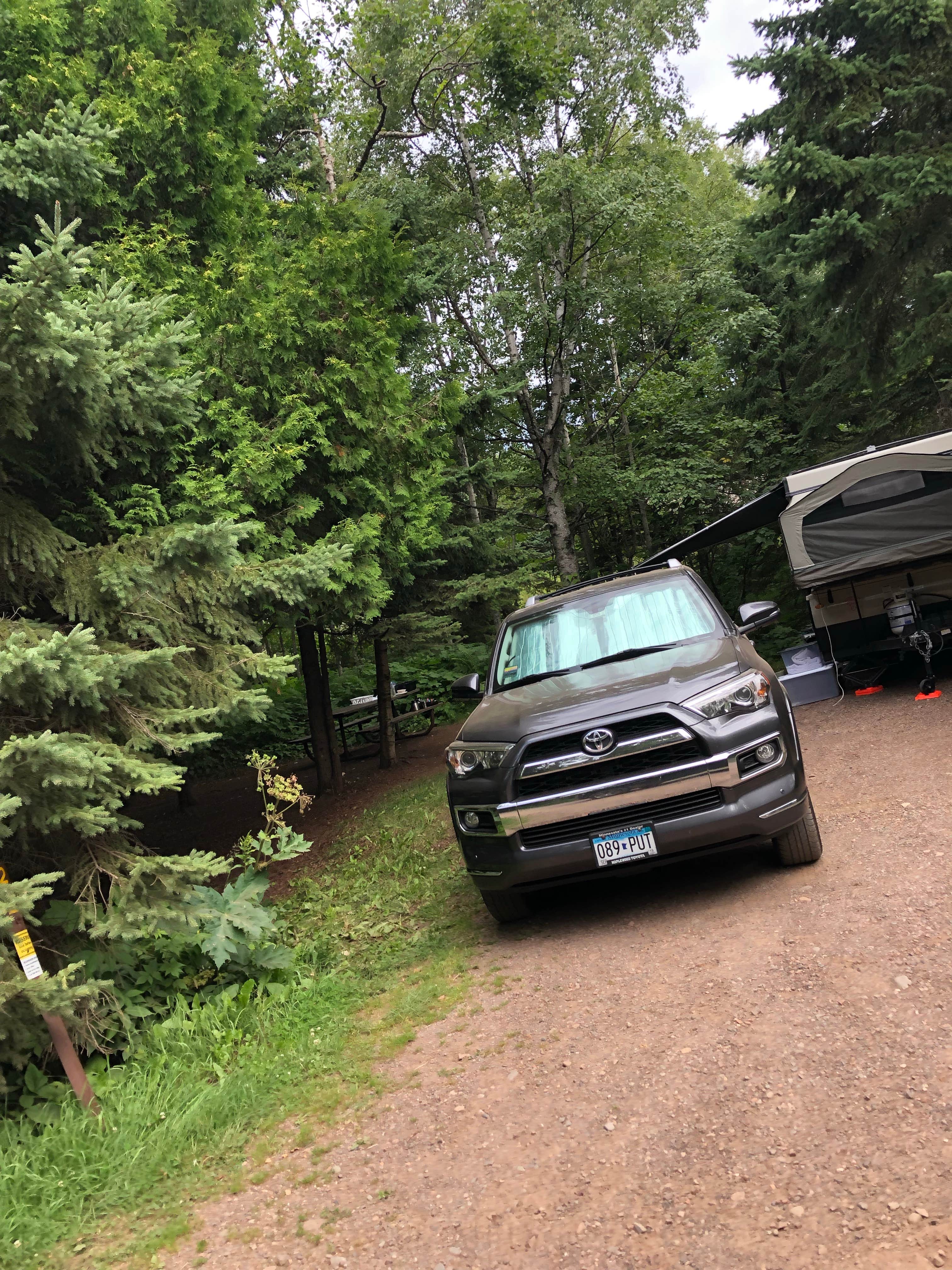 Allison  K.'s photo of rv camping at Cascade River State Park Campground near Grand Marais, MN