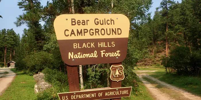 Camper submitted image from Black Hills National Forest Bear Gulch Campground