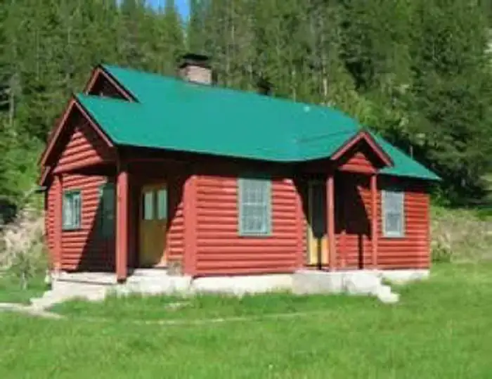 Camping near Grand View Campground (Targhee NF): Warm River Cabin, Ashton, Idaho