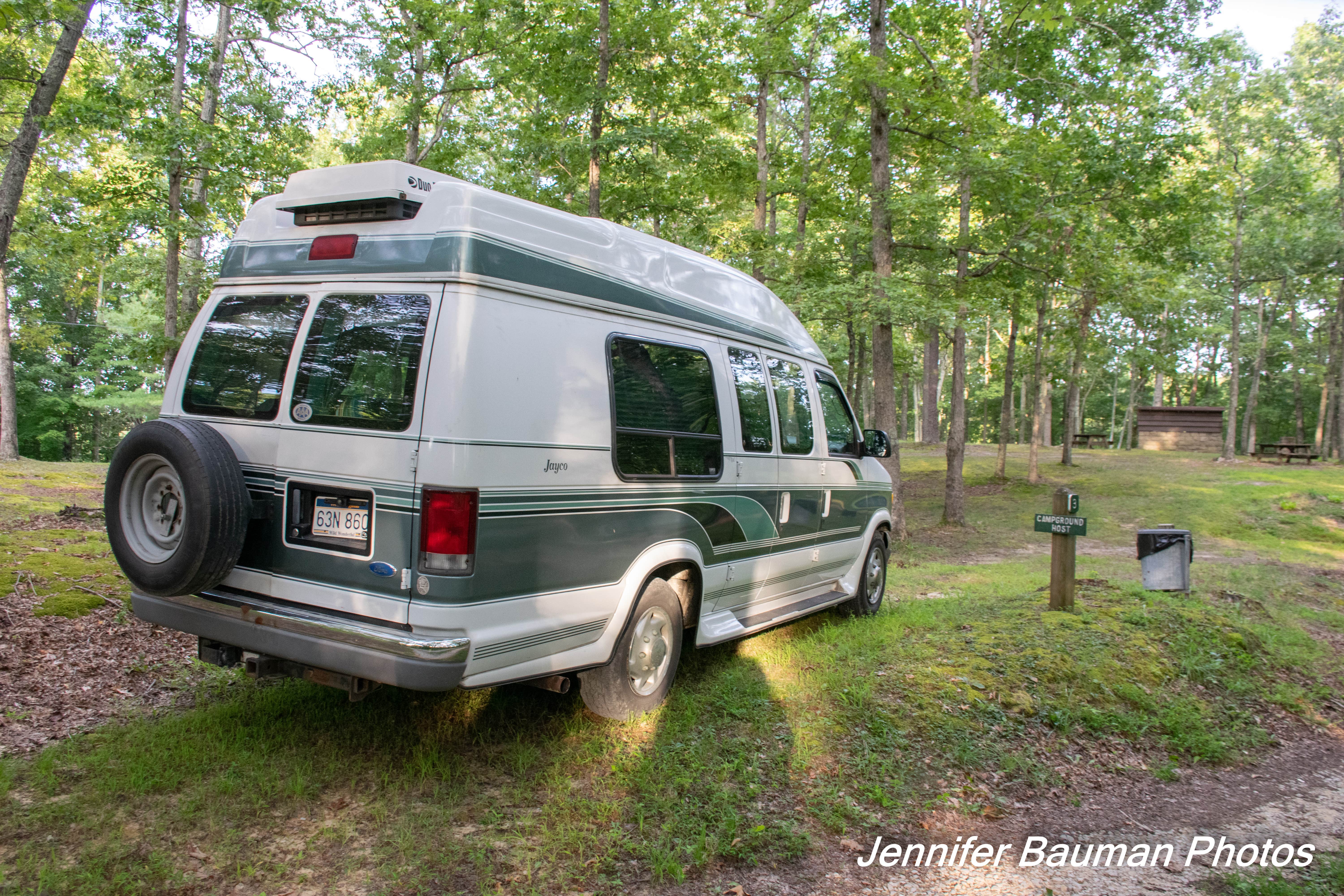 Jennifer B.'s photo of rv camping at Cabwaylingo State Forest near Fishtrap Lake