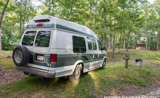 Jennifer B.'s photo of rv camping at Cabwaylingo State Forest near Fishtrap Lake