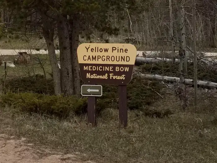 Camper-submitted photo at Yellow Pine Campground (Wy) near Buford, WY