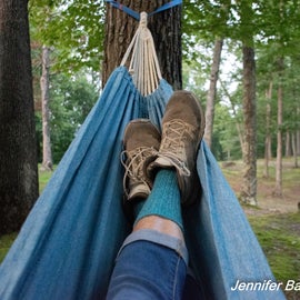Private campground for me and my hammock