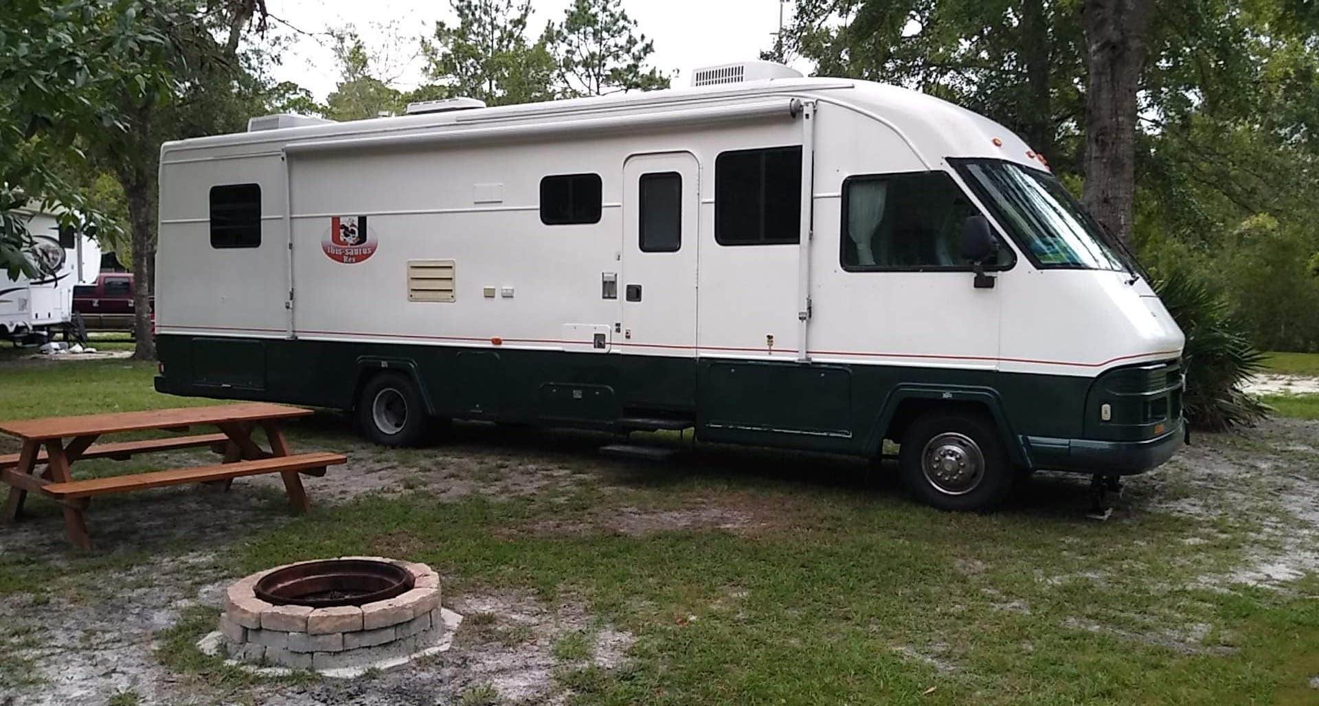 Robert M.'s photo of rv camping at Okefenokee Pastimes Cabins and Campground near Folkston, GA