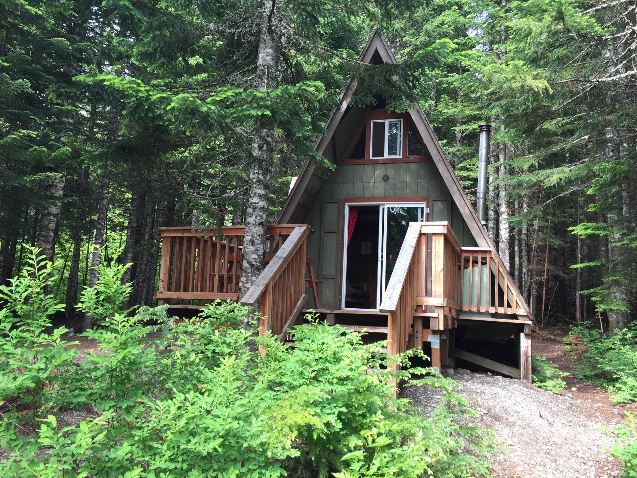 Michele S.'s photo of glamping accommodations at Lost Lake Resort And Campground — Mt. Hood National Forest near Dufur, OR