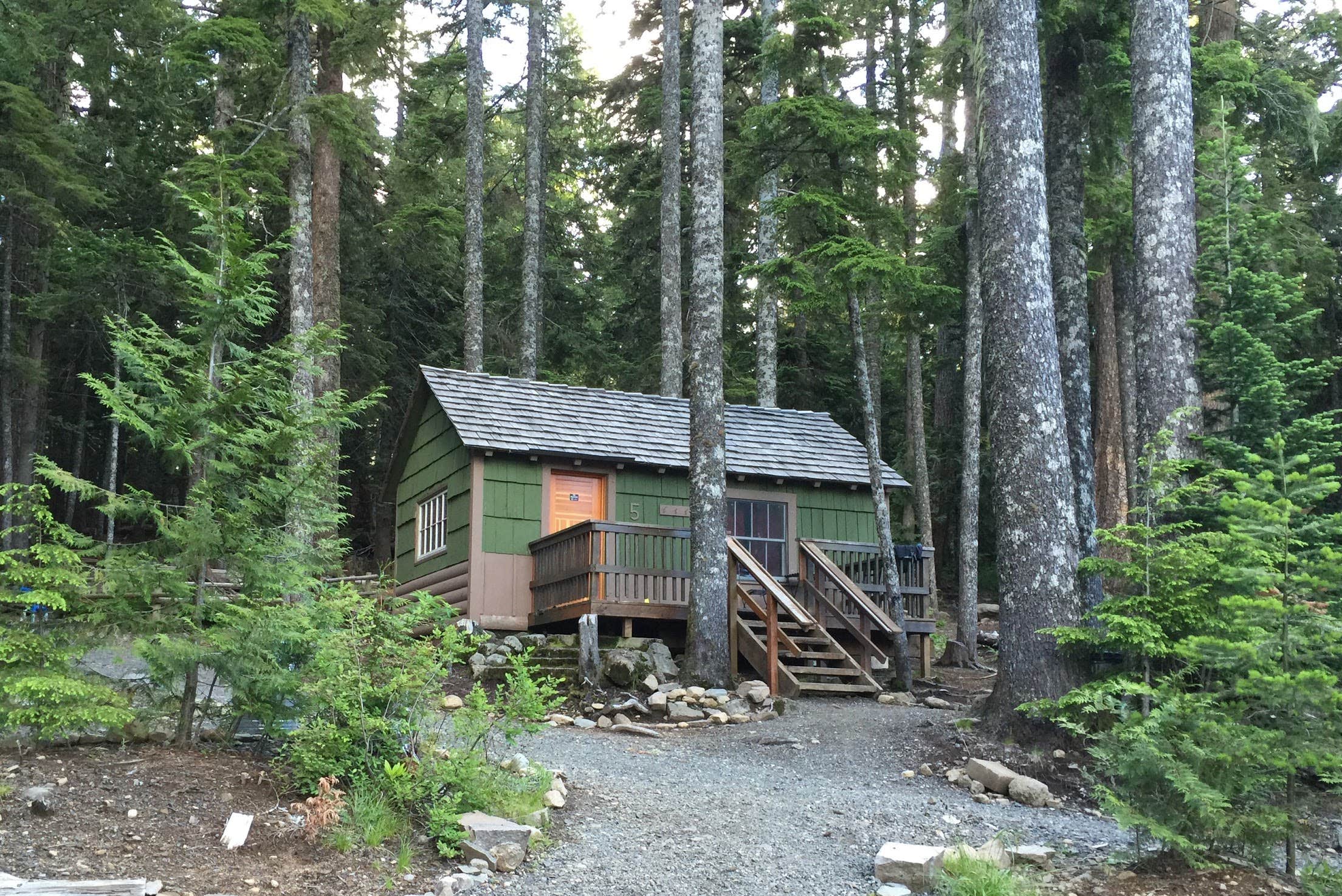 Michele S.'s photo of a cabin at Lost Lake Resort And Campground — Mt. Hood National Forest near Sandy, OR