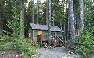 Michele S.'s photo of glamping accommodations at Lost Lake Resort And Campground — Mt. Hood National Forest near Carson, WA